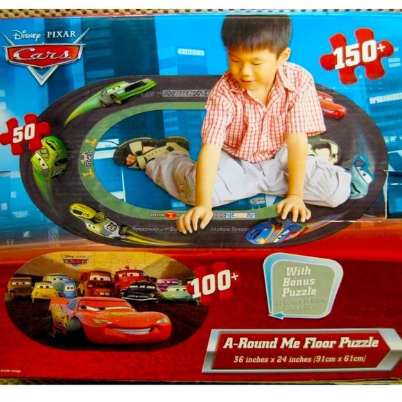 Disney Pixar Cars Toys Disney Cars Around Me Floor Puzzle Flawless